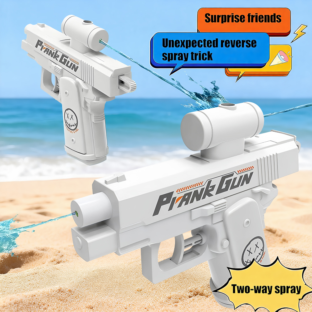 Outdoor Camping Games For Kids - 2-Way Water Gun Prank Water Blaster