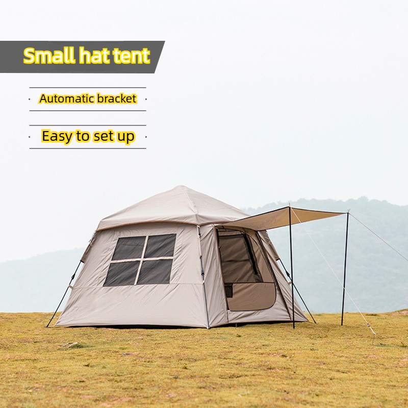 Outdoor Camping Automatic Quick Opening Tent - 2-3 Person Instant Setup Camping Tent