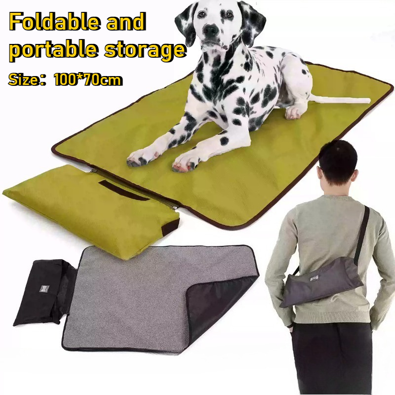 Outdoor Camping Dog Bed - Pet Blanket Outdoor All Season Waterproof