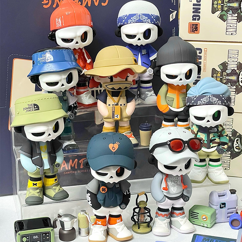 Outdoor Camping Movies - Mr.Bone Camping Series Blind Box Cool