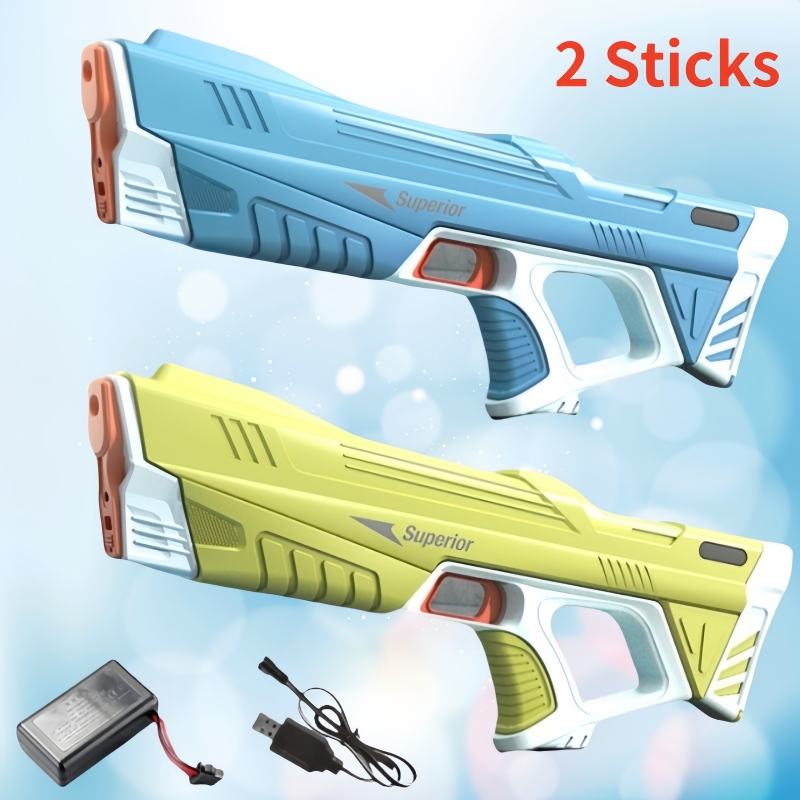 Outdoor Camping Games For Kids - 2 Sticks Children Electric Water Gun