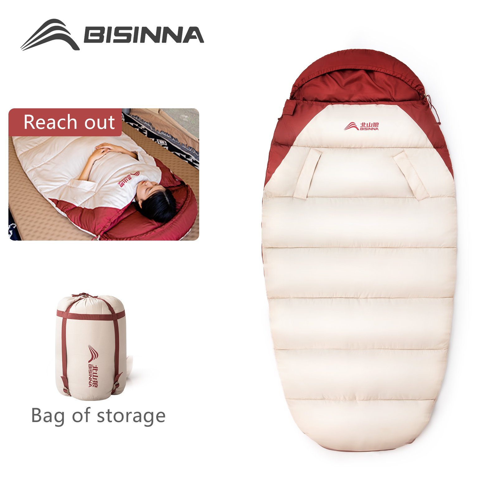 Ultralight Sleeping Bag - BISINNA XL Sleeping Bag Lightweight Warm&Cold