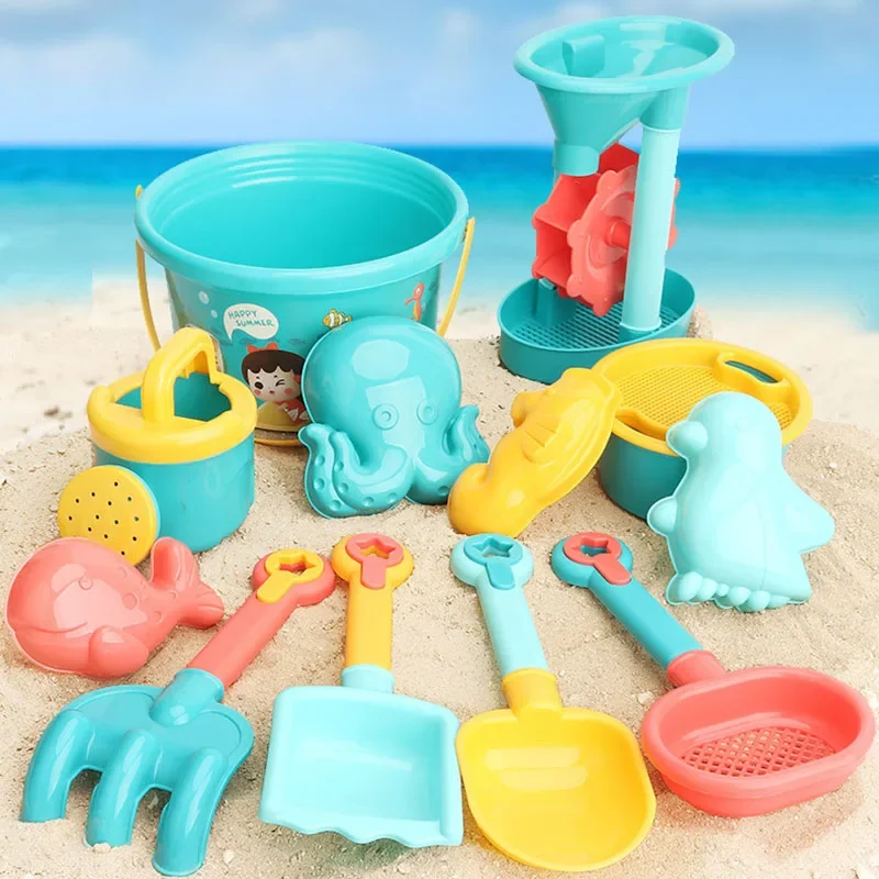 Outdoor Camping Games For Kids - Children Sand Toys 18PCS Summer Beach