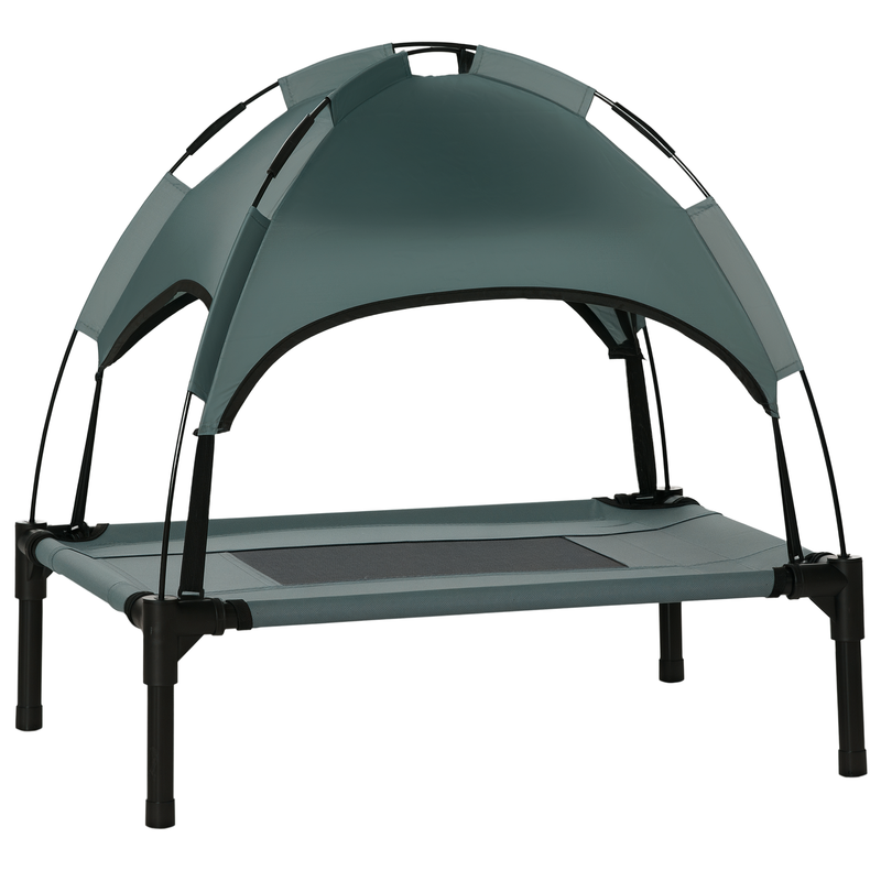 Outdoor Camping Dog Bed - PawHut Elevated Dog Bed with Removable