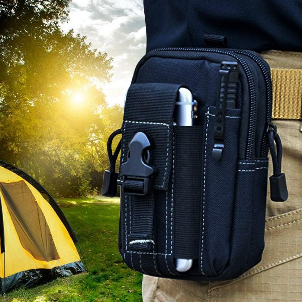 Tactical Molle Belt Pouch Mili - Outdoor Camping Hiking avaliação e preço