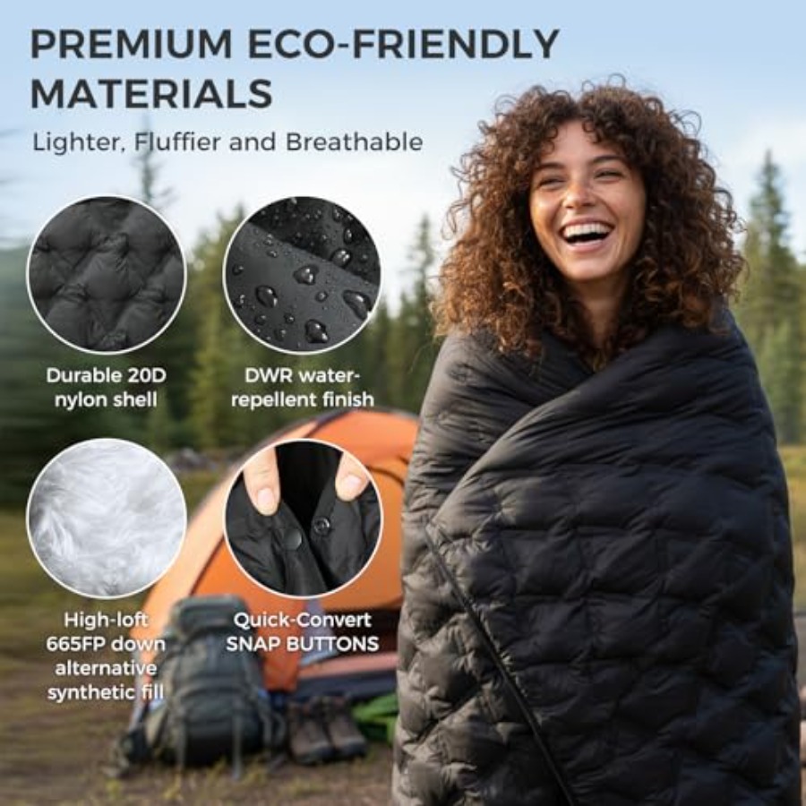 Wearable Sleeping Bag, Recycle - Ultralight Sleeping Bag avaliação e preço