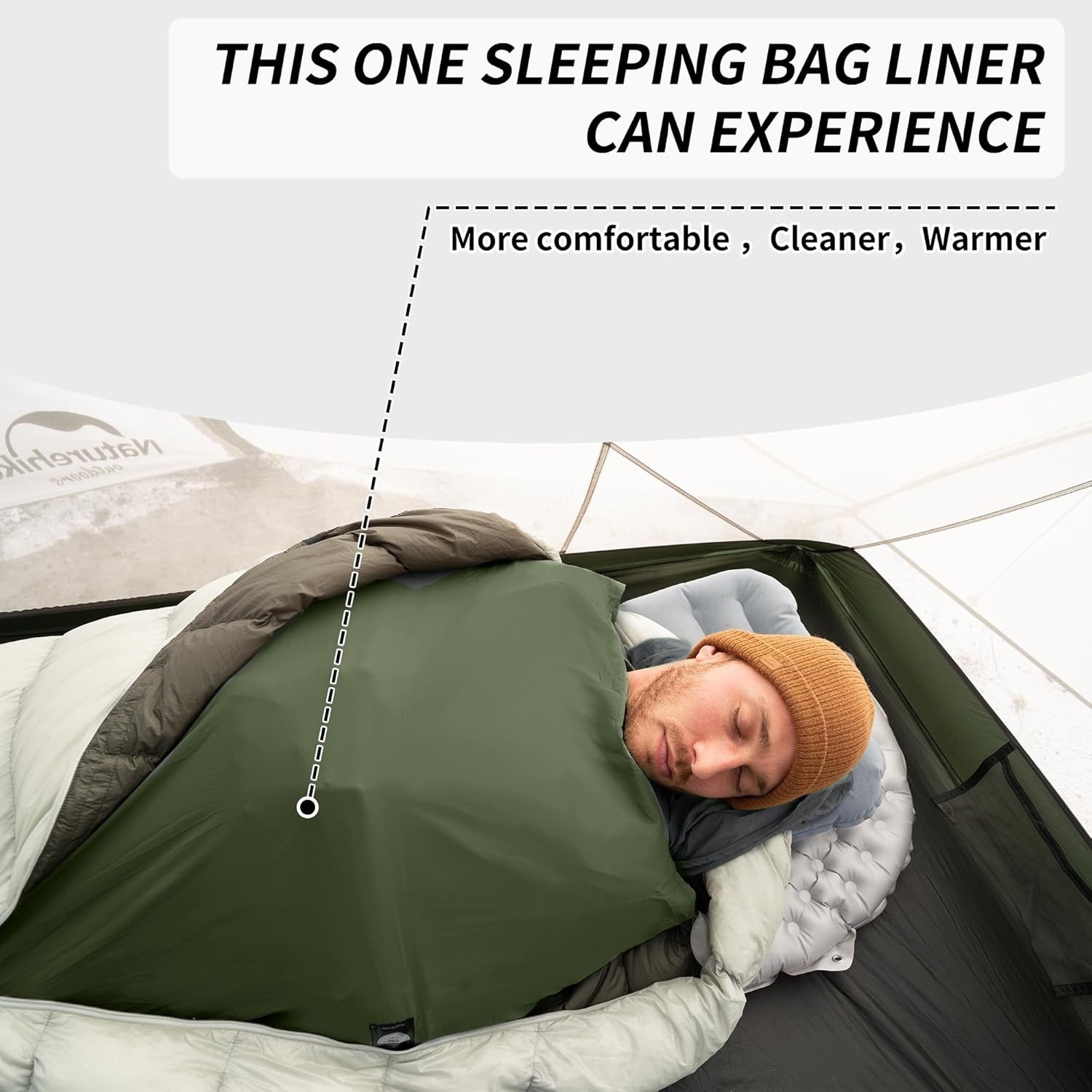 Naturehike Sleeping Bag Liner  - Ultralight Sleeping Bag avaliação e preço