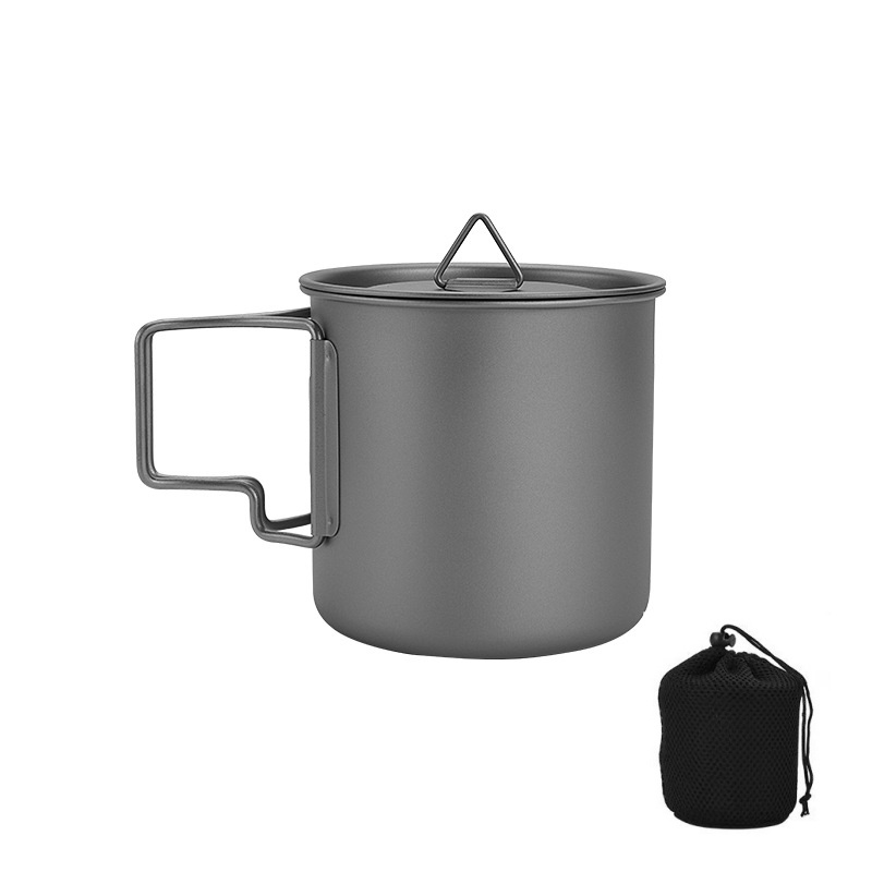 Titanium Camping Mug with Fold - Outdoor Camping Kitchen Table avaliação e preço