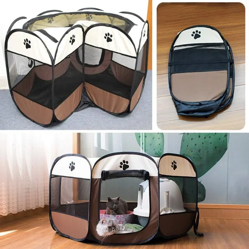 Portable Foldable Pet Cage Oct - Outdoor Camping Dog Kennel avaliação e preço