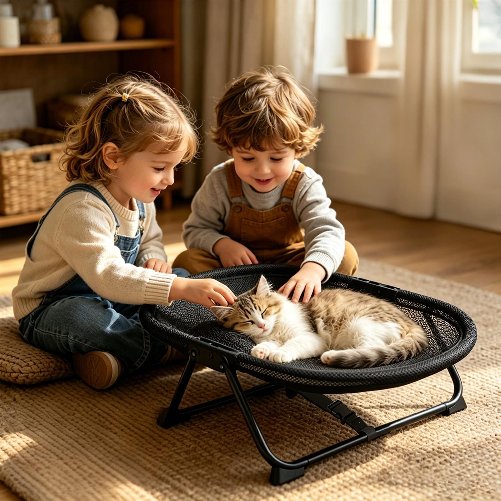 Dog Cot Bed Foldable Soft Hamm - Outdoor Camping Dog Bed avaliação e preço
