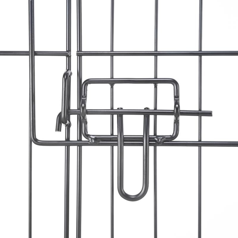 Foldable Metal Dog Pen with To - Outdoor Camping Dog Kennel avaliação e preço