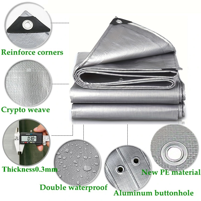 Large Tarp 3mx5 6 8 4x4 5 6 8  - Outdoor Camping Automatic Quick Opening Tent avaliação e preço