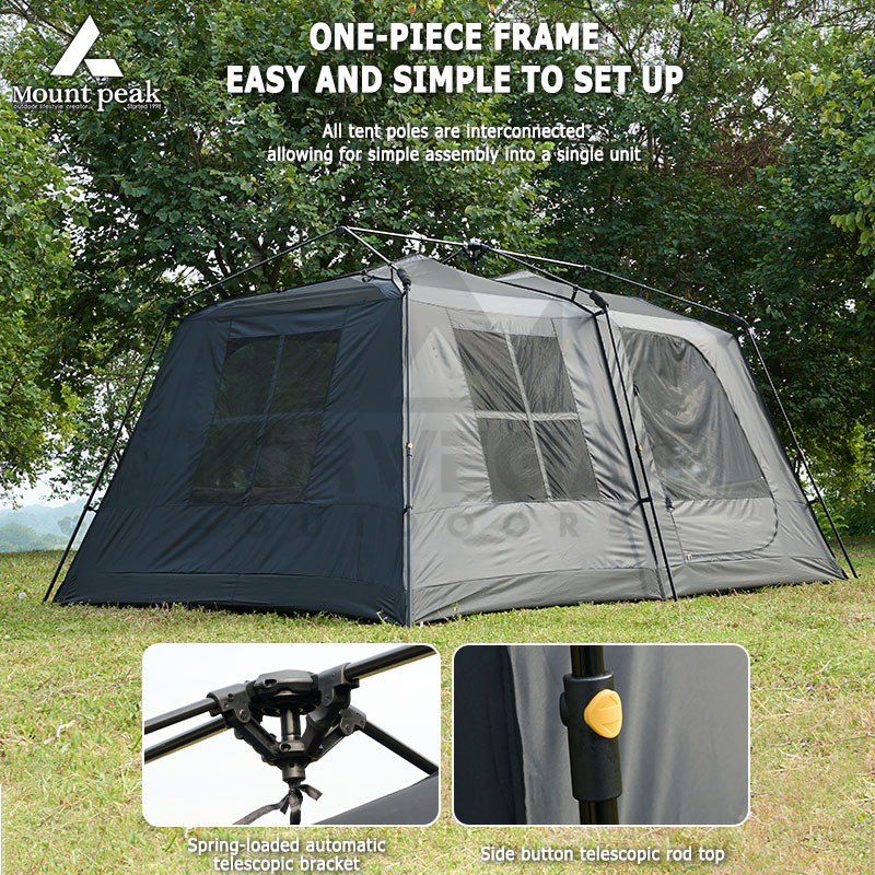 Mount Peak Automatic Large Cam - Outdoor Camping Automatic Quick Opening Tent avaliação e preço