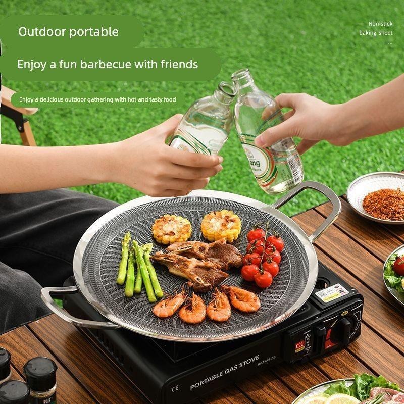 316 Stainless Steel Multifunct - Camp Cooking Set avaliação e preço