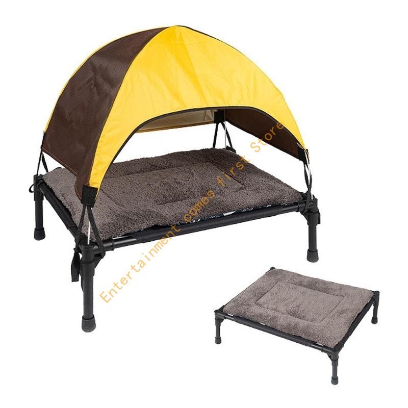 Outdoor Raised Dog Cot Bed wit - Outdoor Camping Dog Bed avaliação e preço