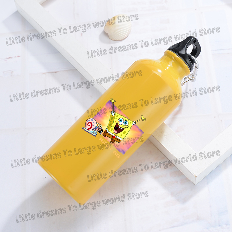 SpongeBobs Aluminum Water Bott - Outdoor Y Camping avaliação e preço