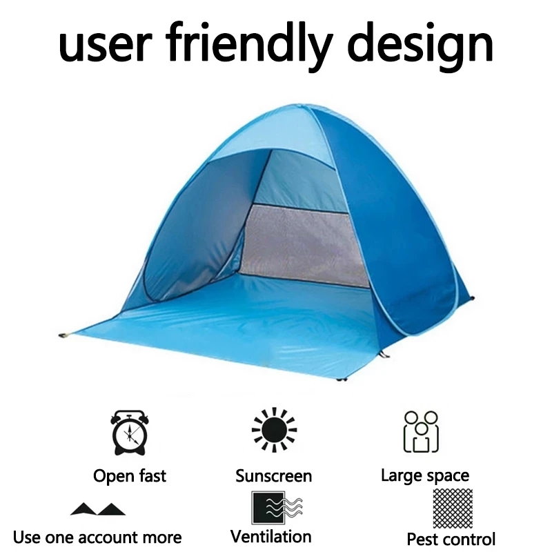 Quick Automatic Opening beach  - Outdoor Camping Automatic Quick Opening Tent avaliação e preço