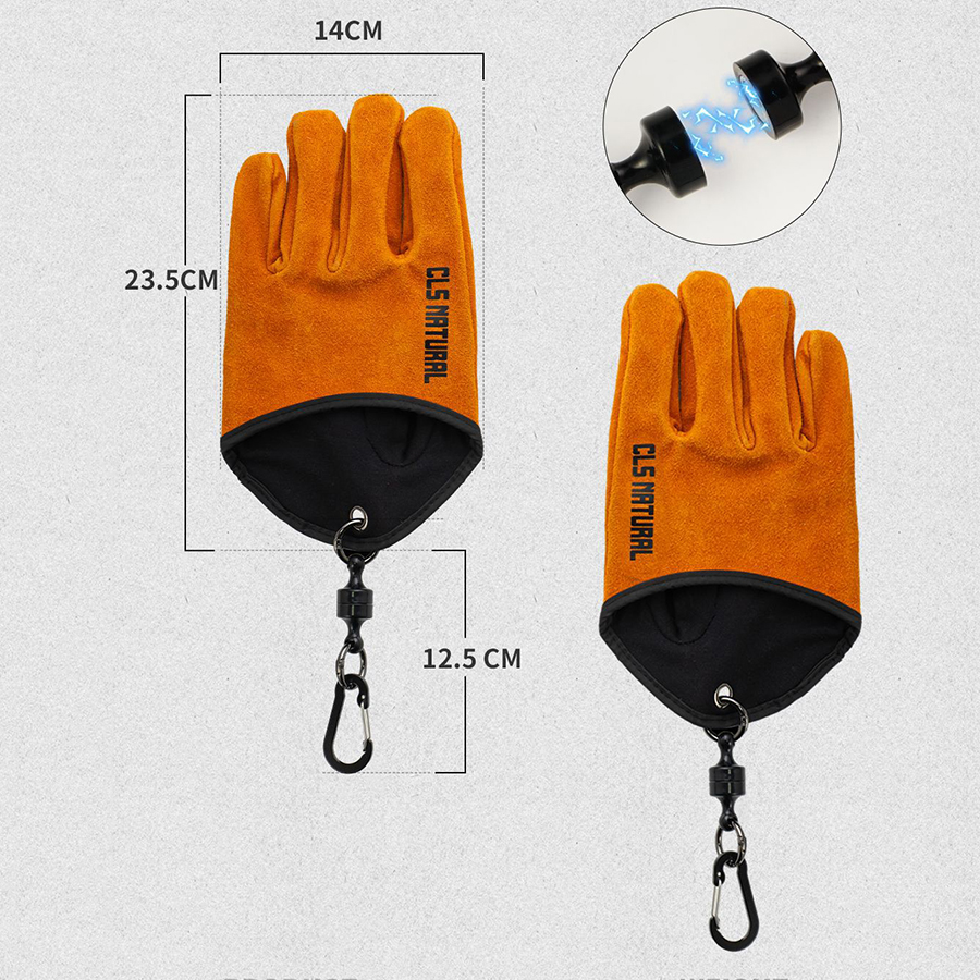 Heat Resistant BBQ Gloves Cowh - Outdoor Camping Grill avaliação e preço