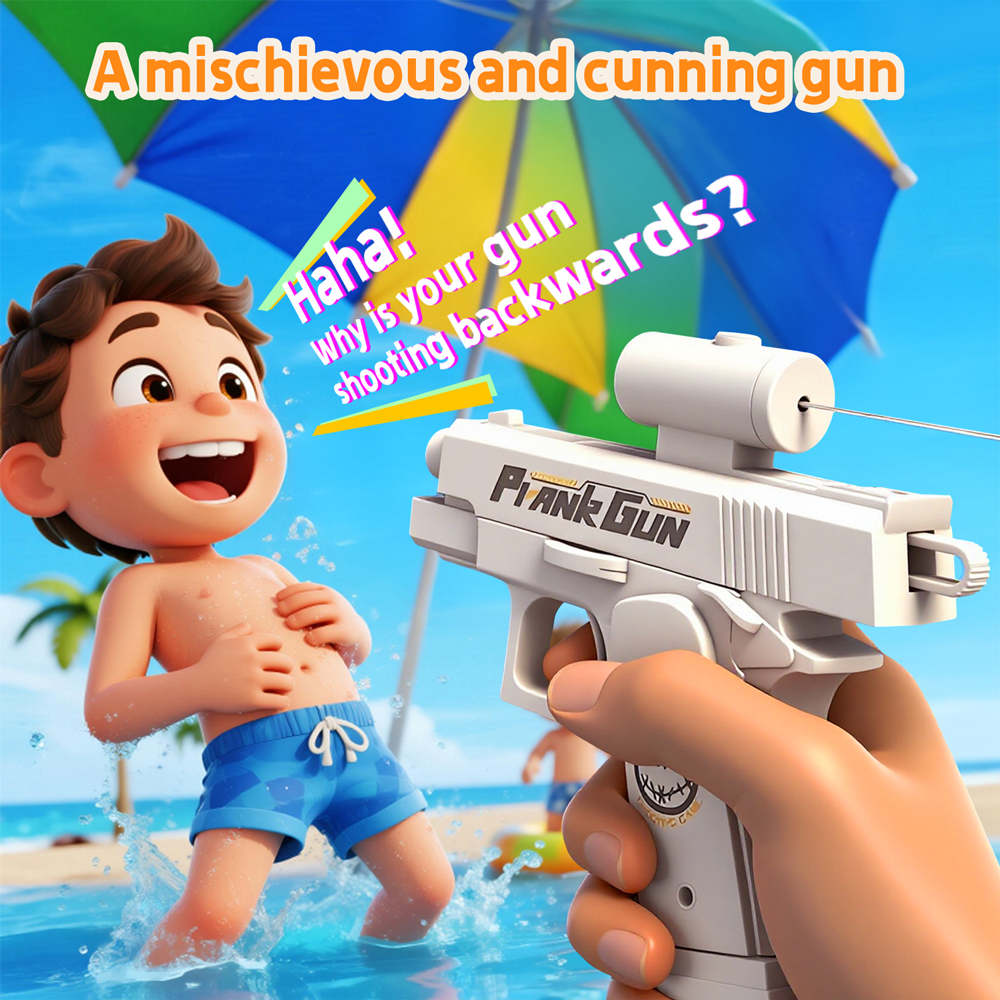 Summer Two-Way Water Gun Prank - Outdoor Camping Games For Kids avaliação e preço