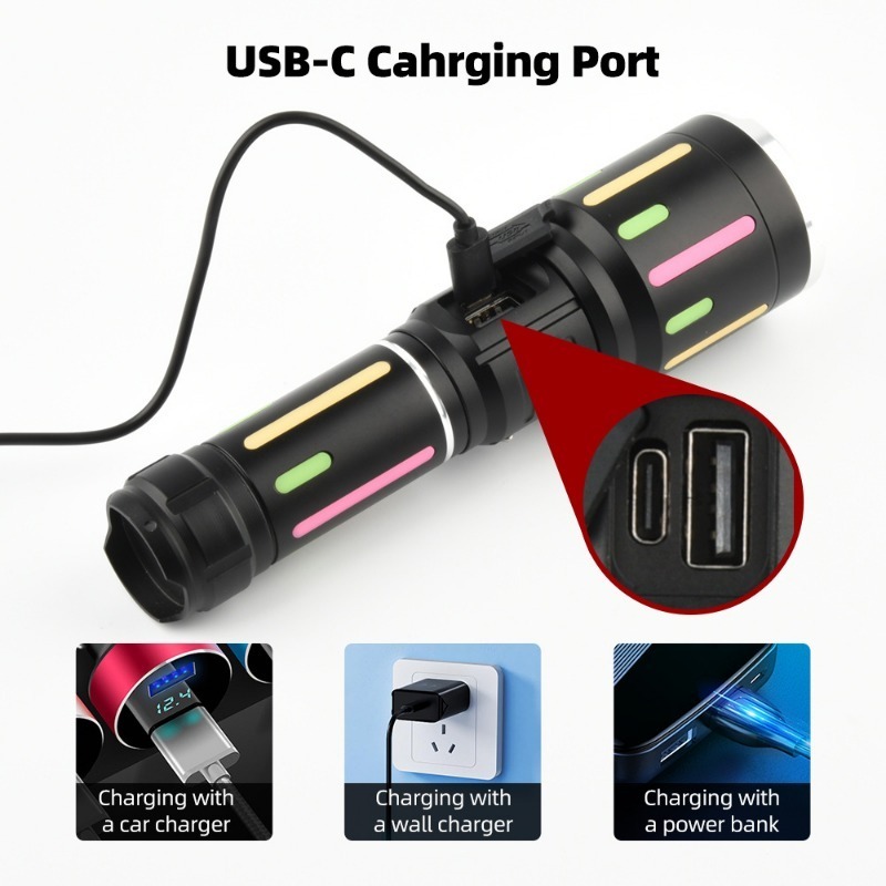 High Power White Light Fluores - Outdoor Camping Hiking avaliação e preço