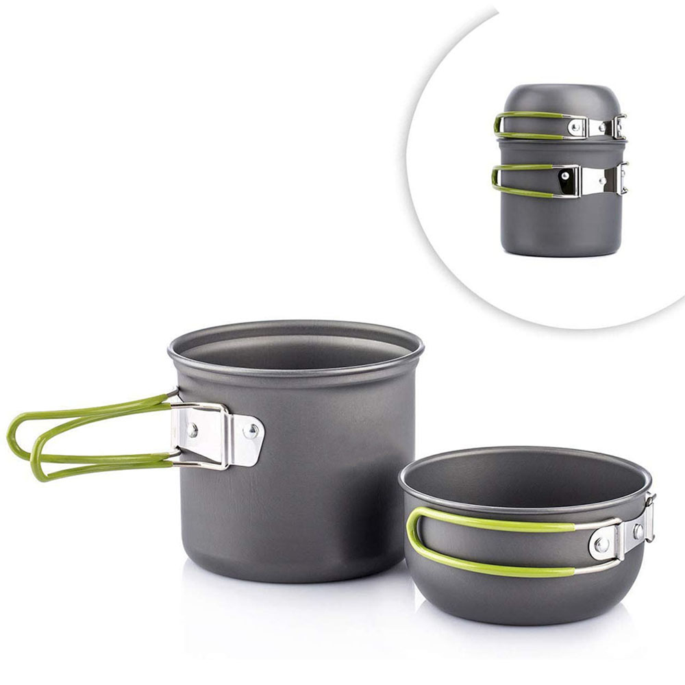 Ultralight Camping Pots Cookwa - Outdoor Camping Kitchen Table avaliação e preço