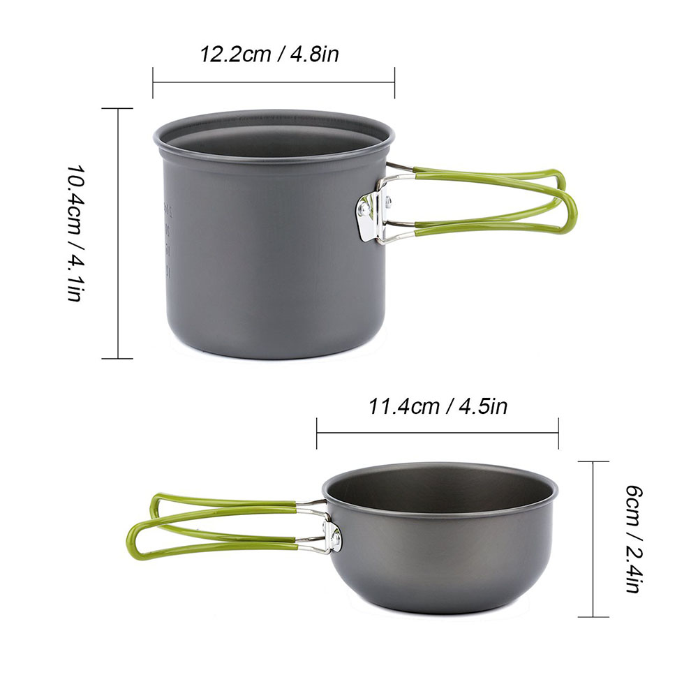 Ultralight Camping Pots Cookwa - Outdoor Camping Kitchen Table avaliação e preço