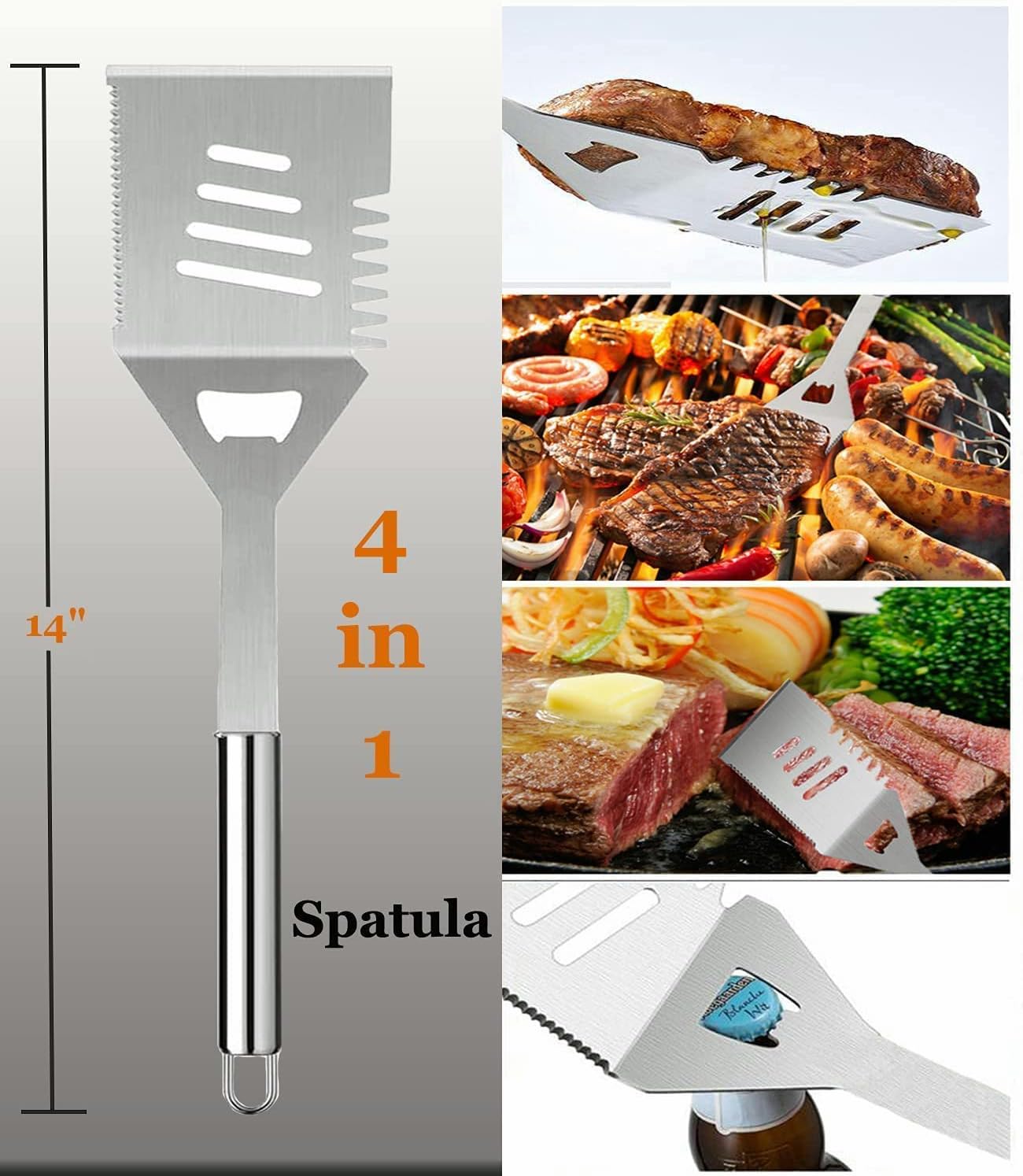 Grill Set with Apron for Men,  - Camp Cooking Set avaliação e preço