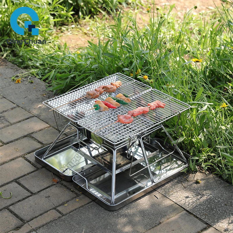 Camping Grill Charcoal Stove F - Outdoor Camping Grill avaliação e preço