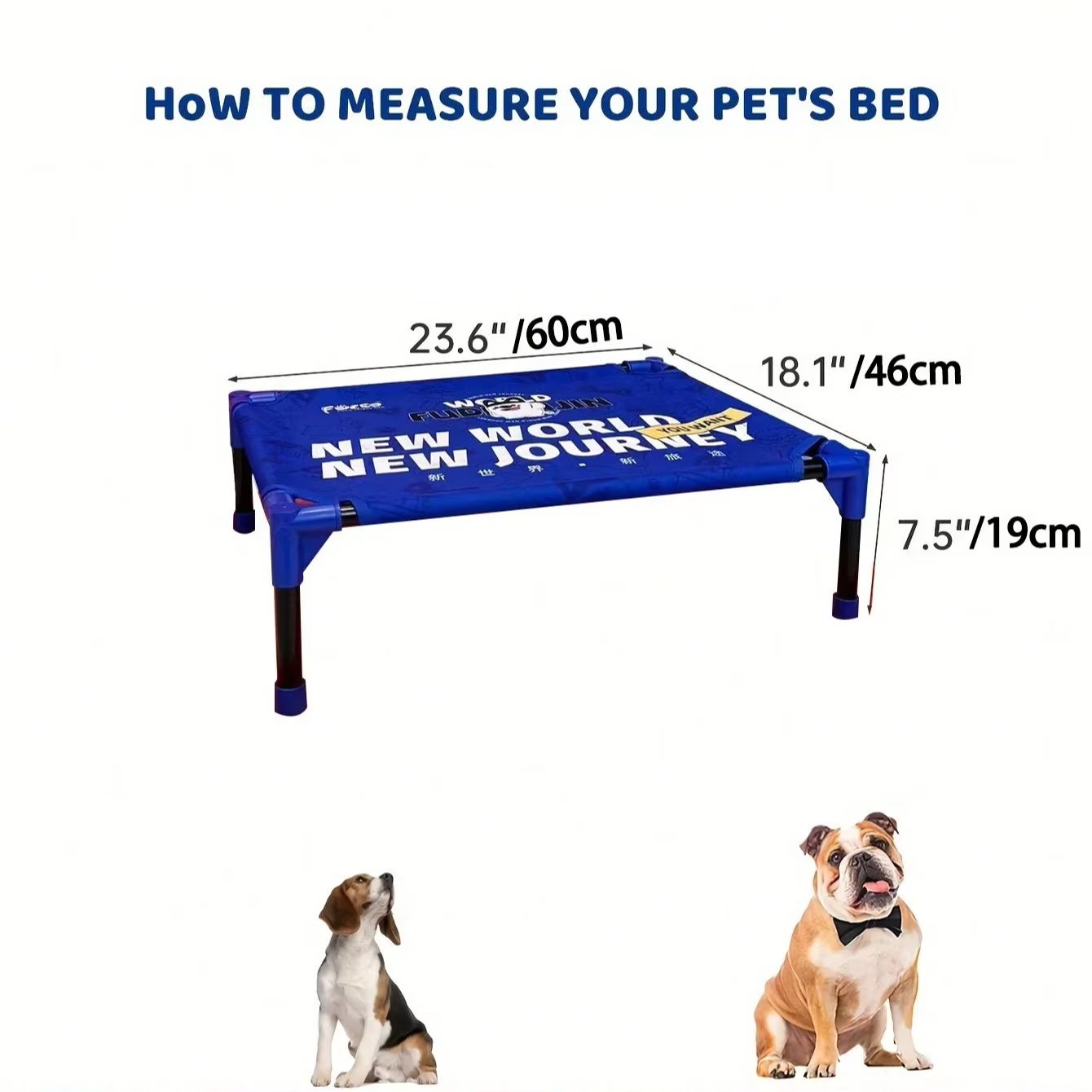 FULED Portable Outdoor Elevate - Outdoor Camping Dog Bed avaliação e preço