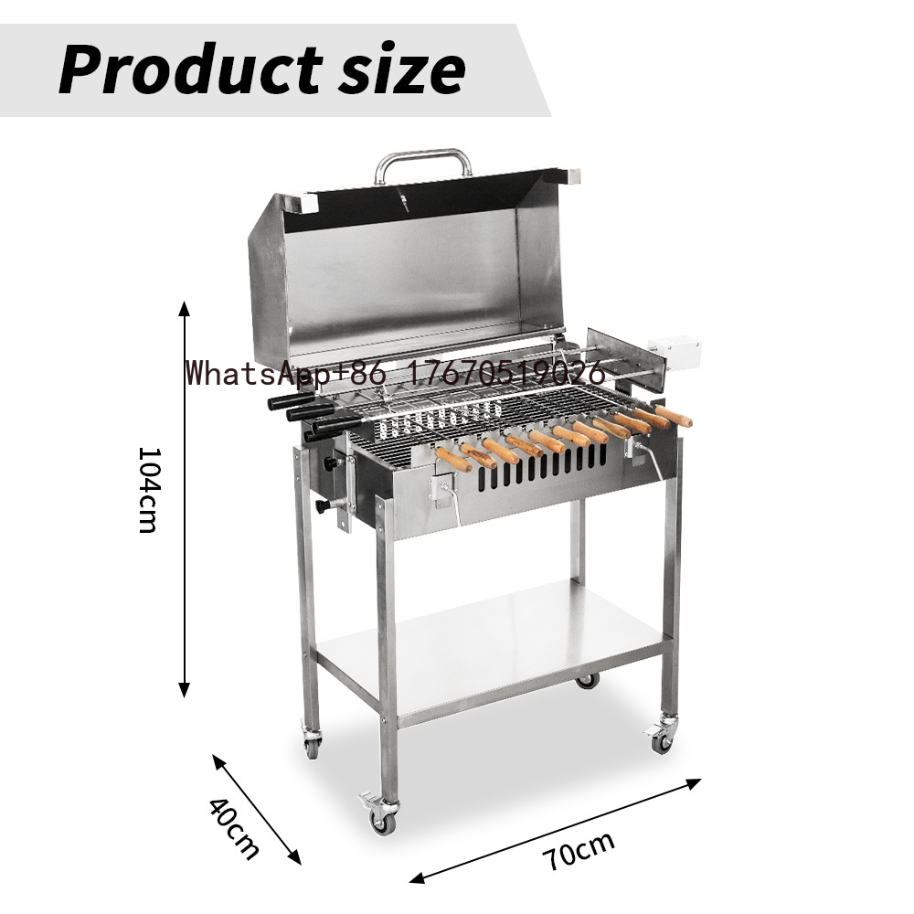 Modern Outdoor Large Charcoal  - Outdoor Camping Grill avaliação e preço