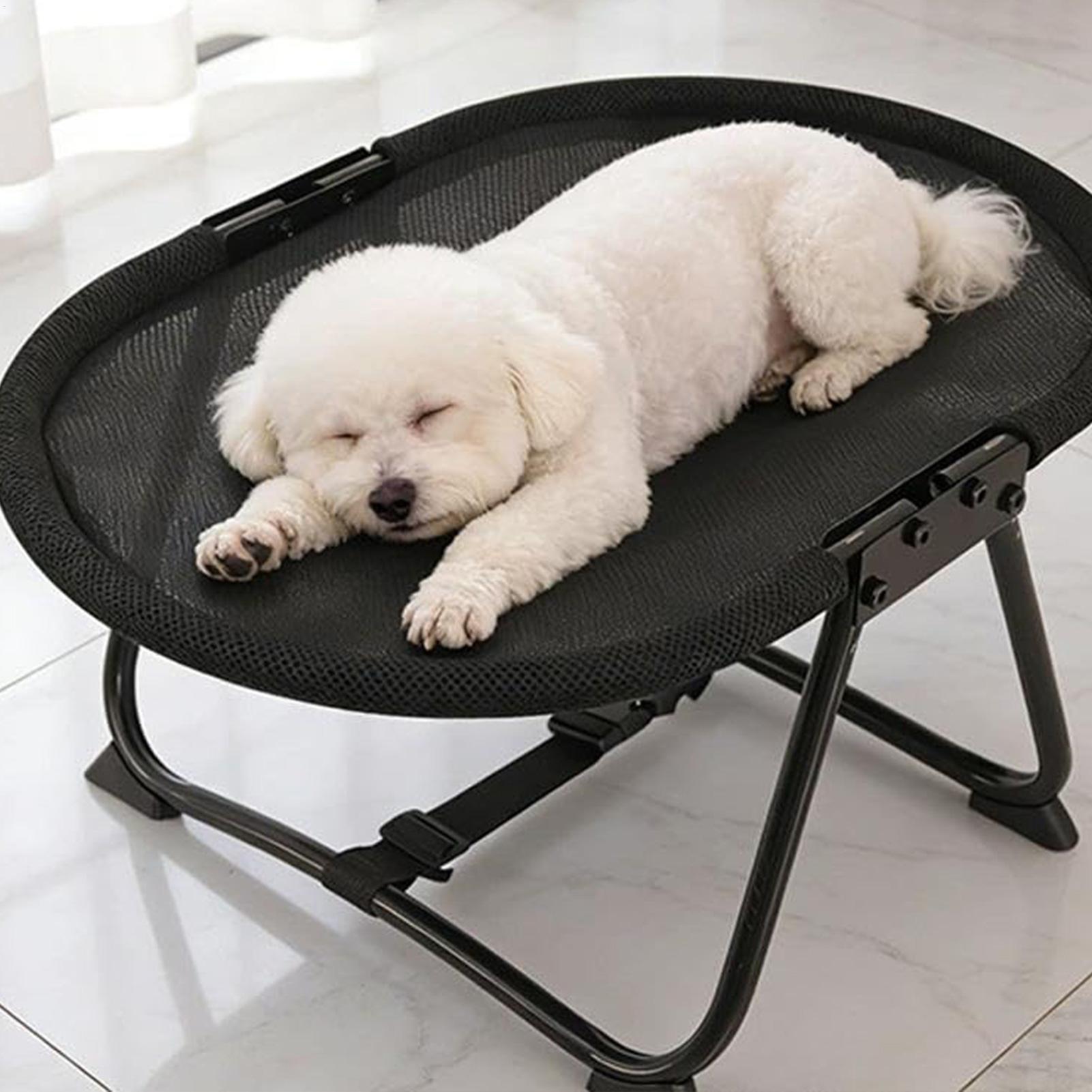 Dog Cot Bed Foldable Breathabl - Outdoor Camping Dog Bed avaliação e preço