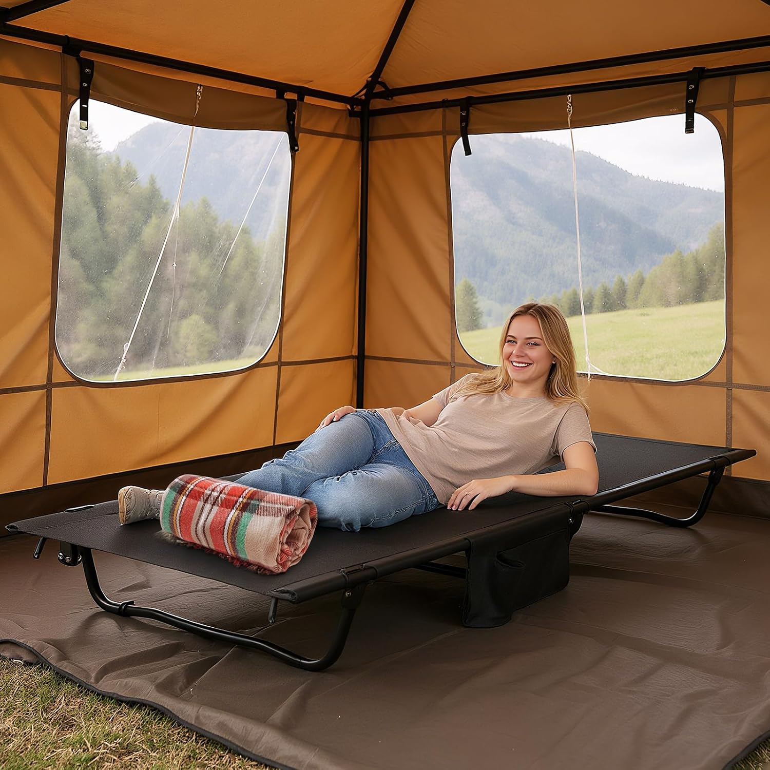 Ultralight Camping Cot For Adu - Ultralight Sleeping Bag avaliação e preço