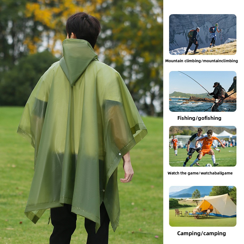 Multifunctional Outdoor Poncho - Outdoor Camping Mats Large avaliação e preço