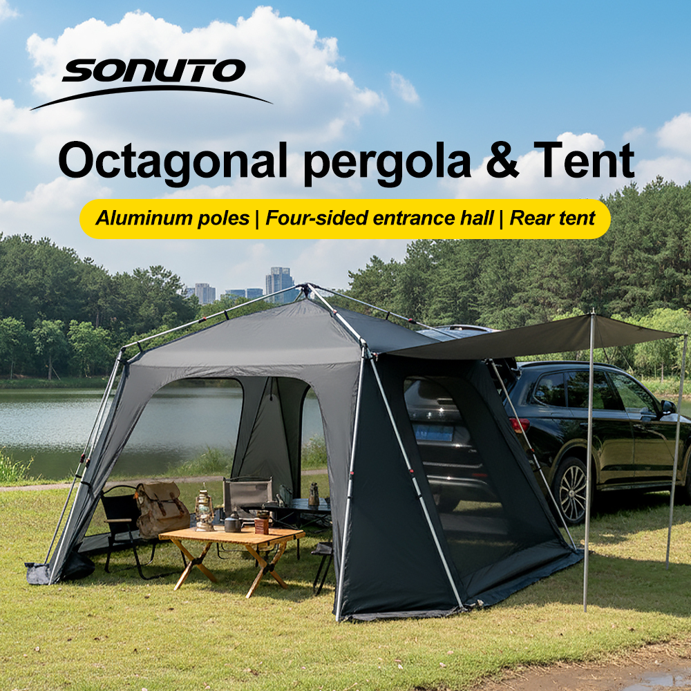 Sonuto Octagonal Instant Cabin - Outdoor Camping Automatic Quick Opening Tent avaliação e preço