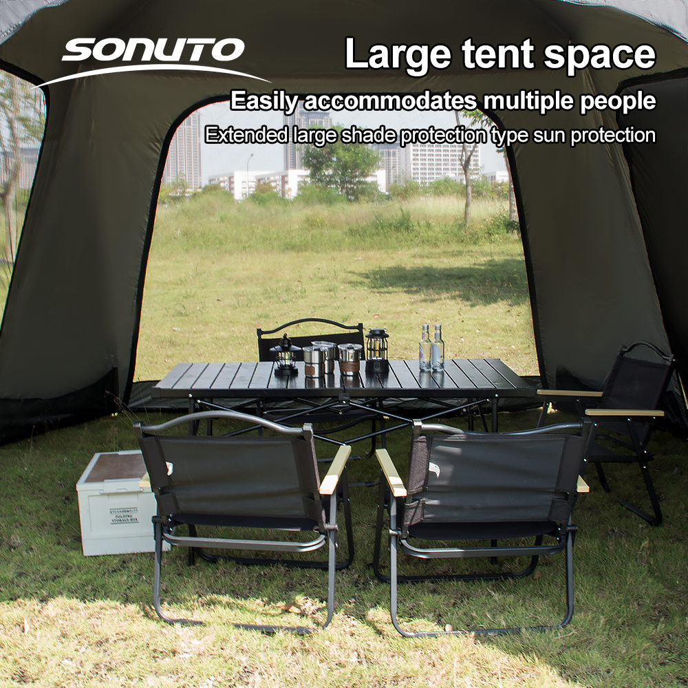 Sonuto Octagonal Instant Cabin - Outdoor Camping Automatic Quick Opening Tent avaliação e preço