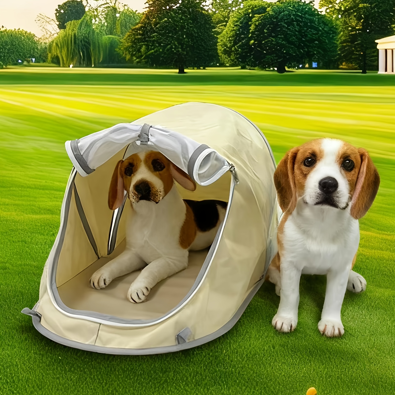 Foldable Pet Tent Portable Dog - Outdoor Camping Dog Kennel avaliação e preço