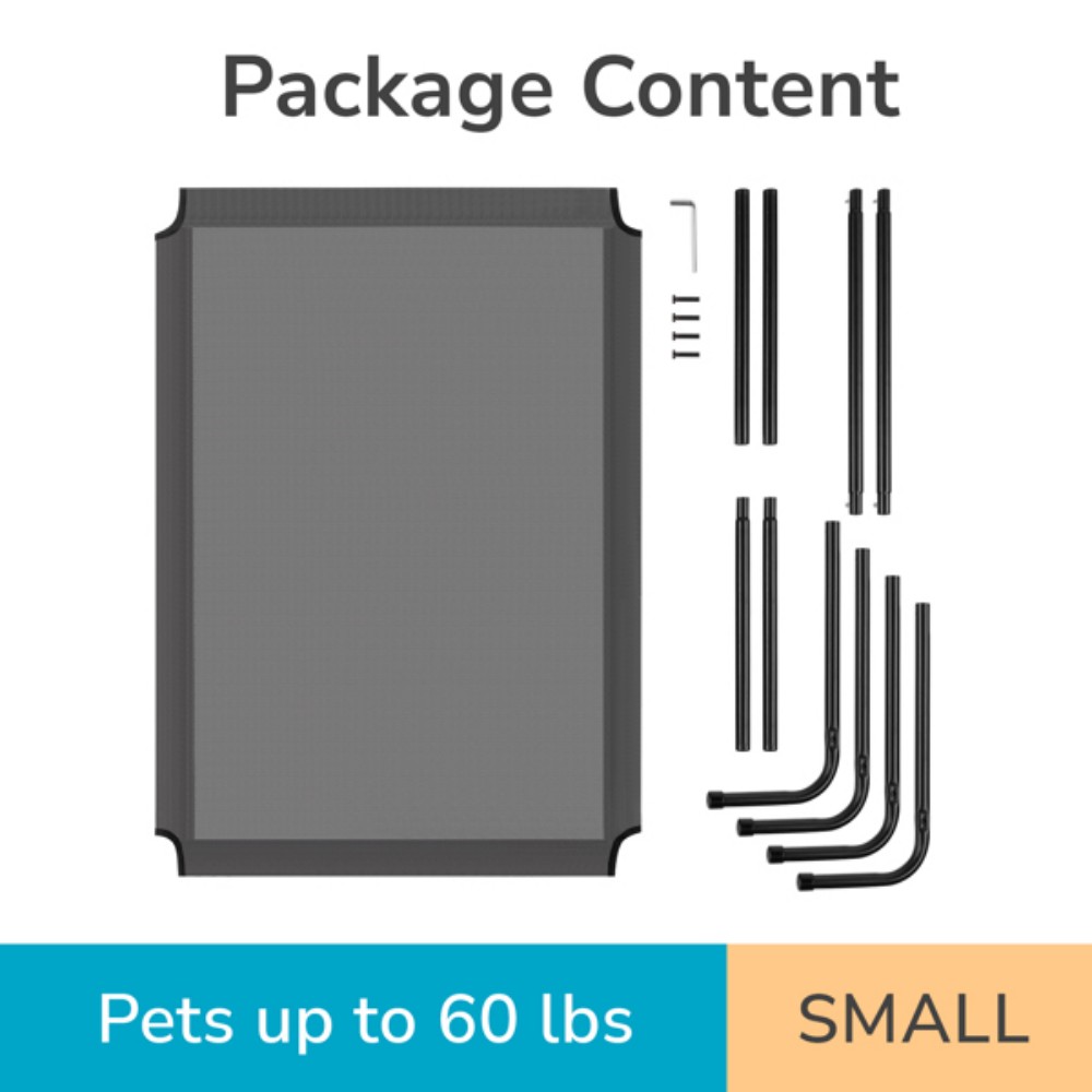 Portable assembled pet bed for - Outdoor Camping Dog Bed avaliação e preço