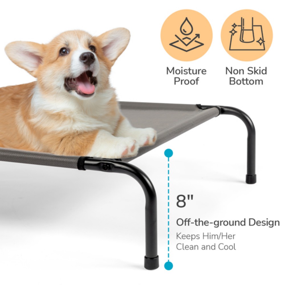 Portable assembled pet bed for - Outdoor Camping Dog Bed avaliação e preço