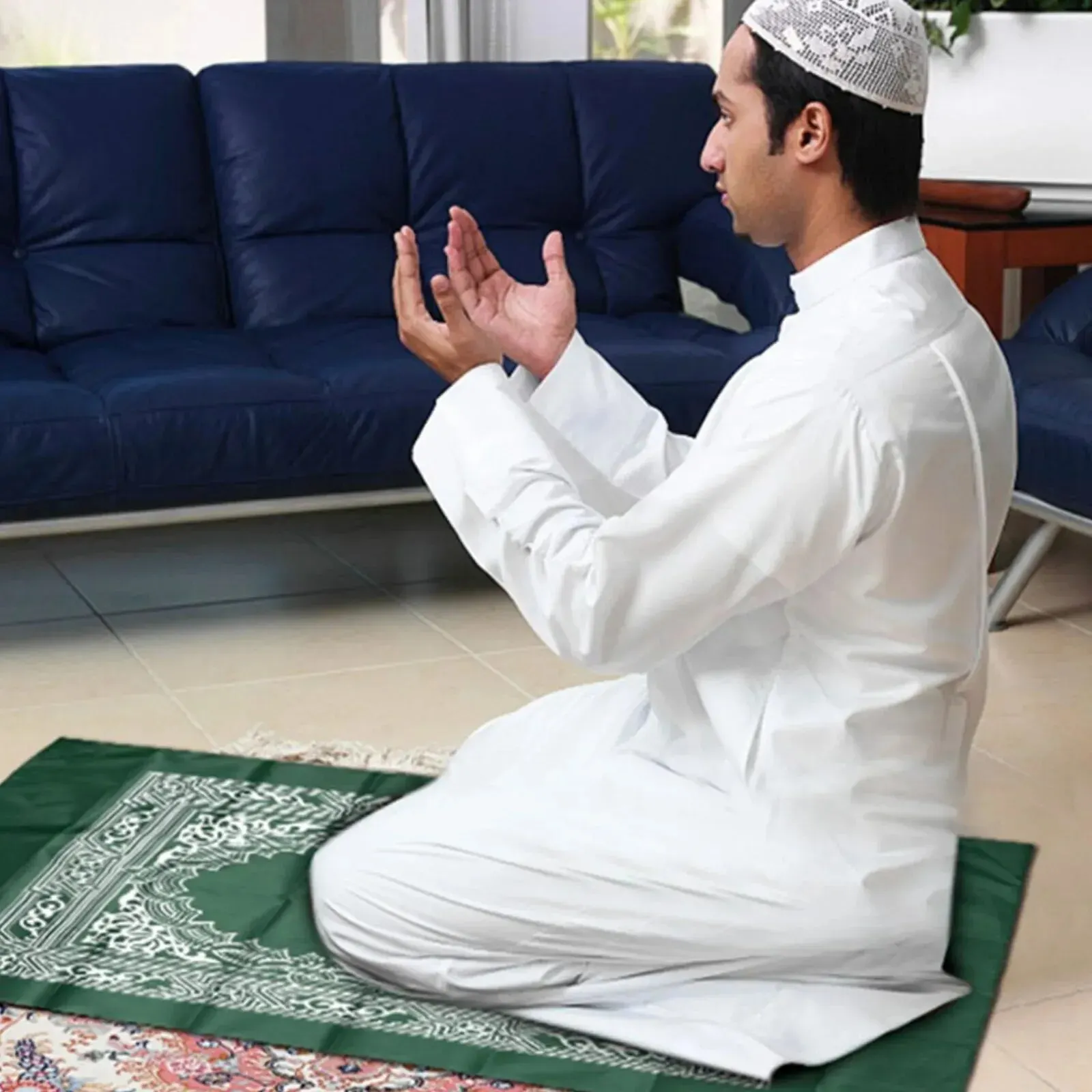 Muslim Prayer Rug Portable Lar - Outdoor Camping Mats Large avaliação e preço