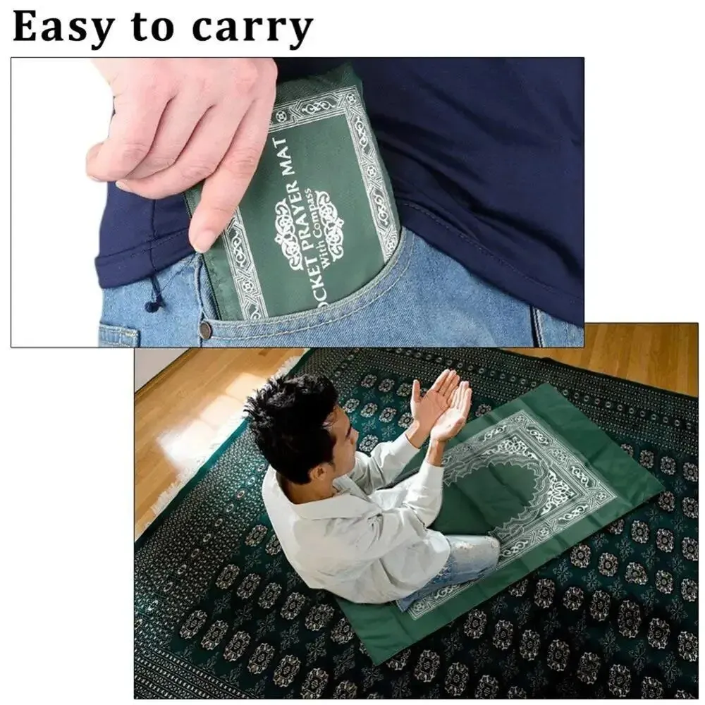 Muslim Prayer Rug Portable Lar - Outdoor Camping Mats Large avaliação e preço