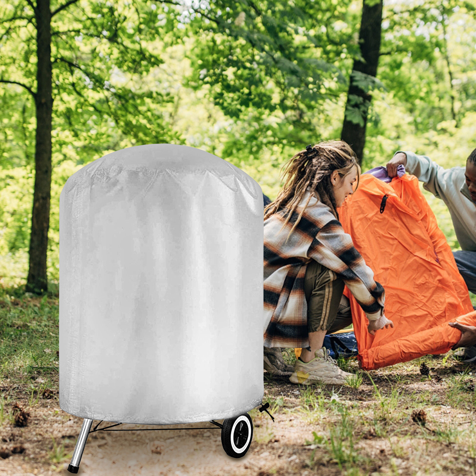 Heavy Duty Outdoor Grill Cover - Outdoor Camping Grill avaliação e preço