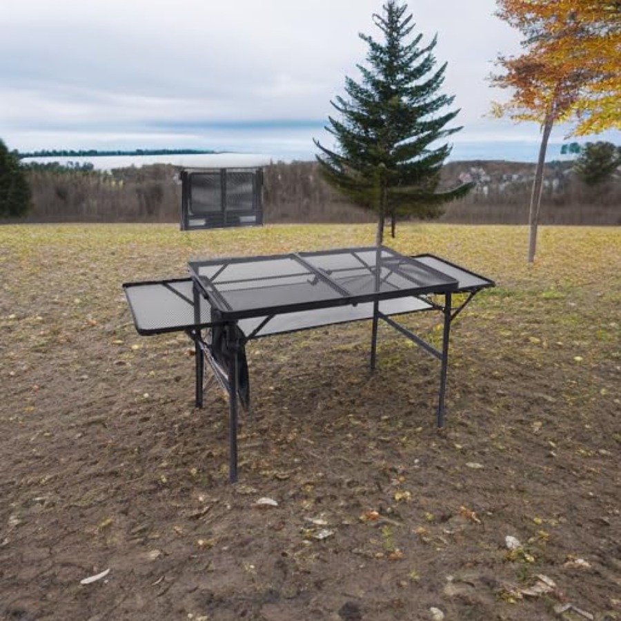 Folding Grill Table, Camping T - Outdoor Camping Grill avaliação e preço