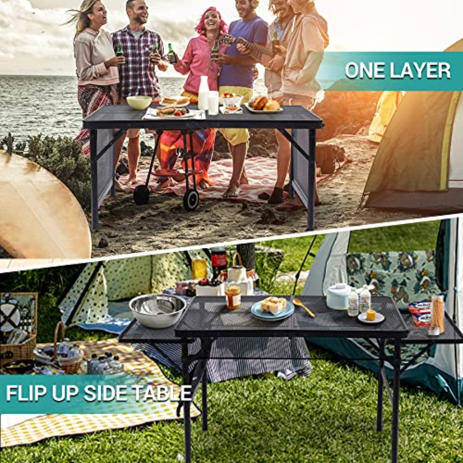 Folding Grill Table, Camping T - Outdoor Camping Grill avaliação e preço