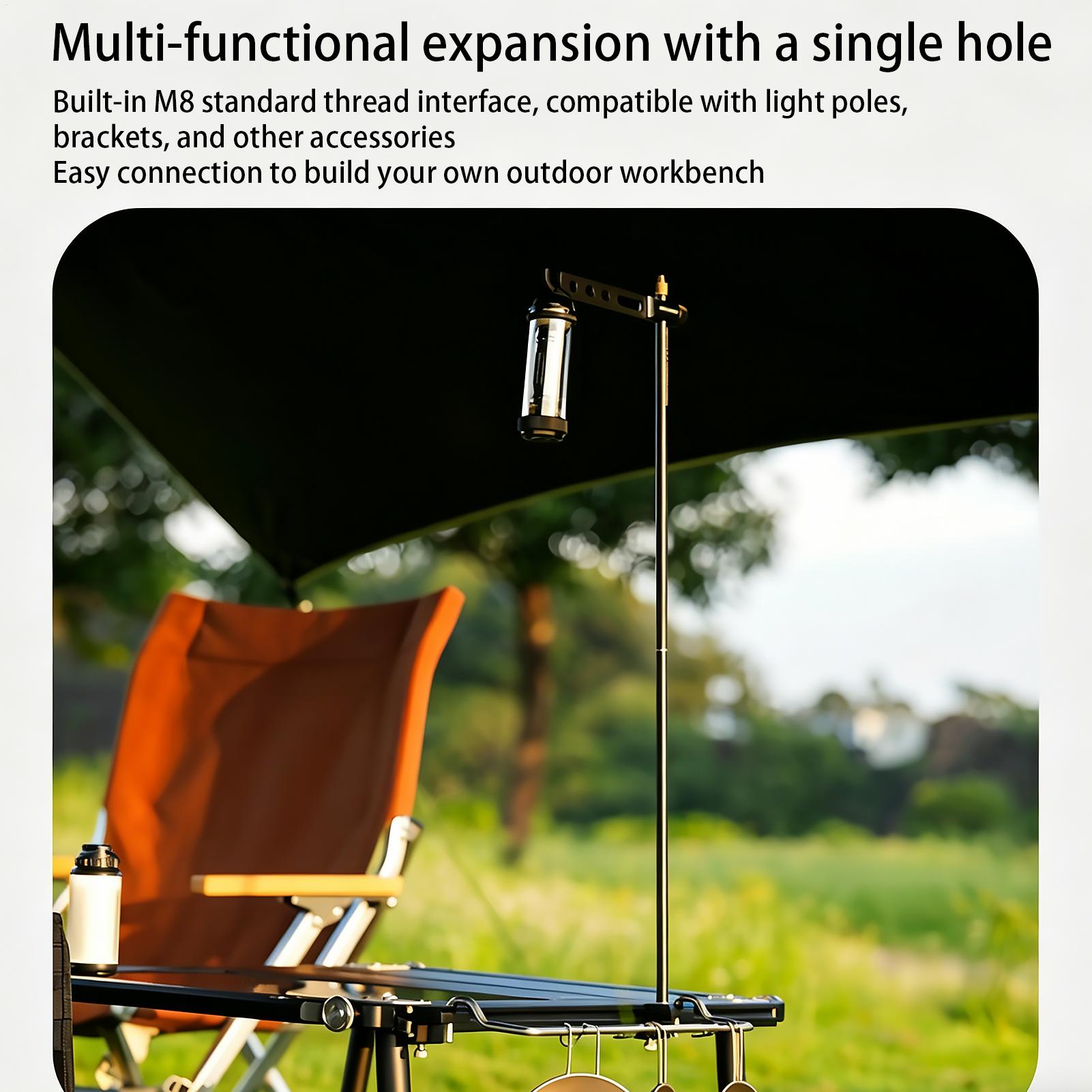 Camping Propane Tank Stand Tab - Outdoor Camping Kitchen Table avaliação e preço