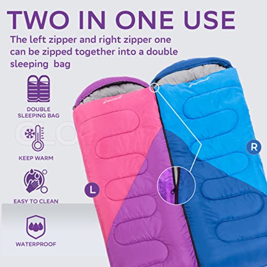 Sleeping Bag for Adults and -  - Ultralight Sleeping Bag avaliação e preço