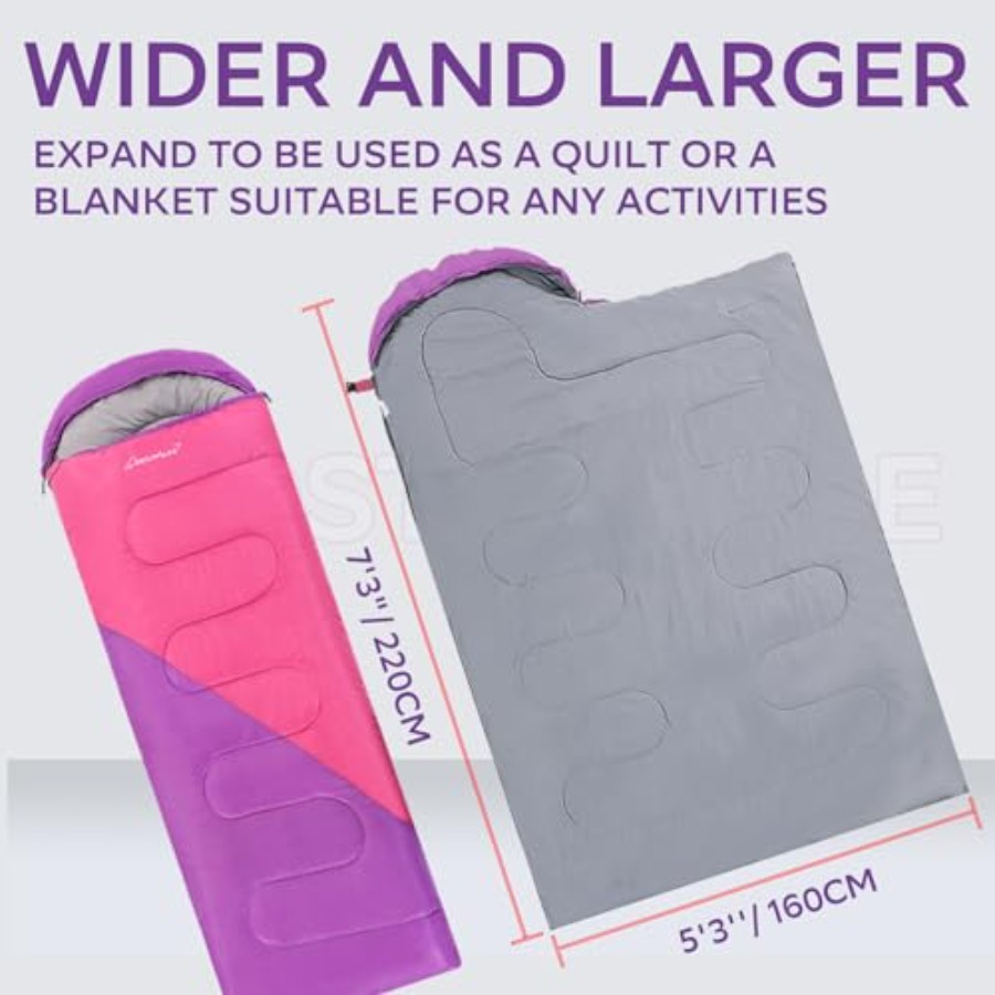 Sleeping Bag for Adults and -  - Ultralight Sleeping Bag avaliação e preço
