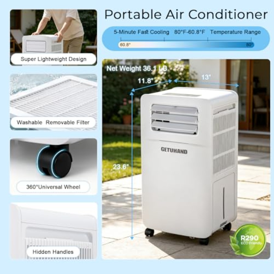 Portable Air Conditioner for C - Outdoor Camping Air Conditioner avaliação e preço
