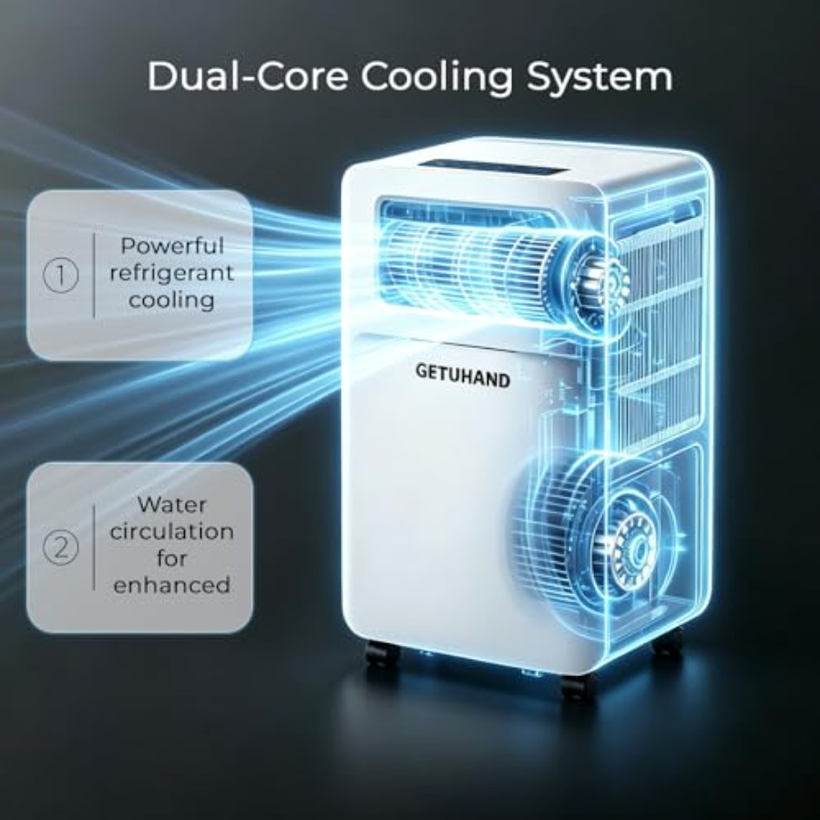 Portable Air Conditioner for C - Outdoor Camping Air Conditioner avaliação e preço