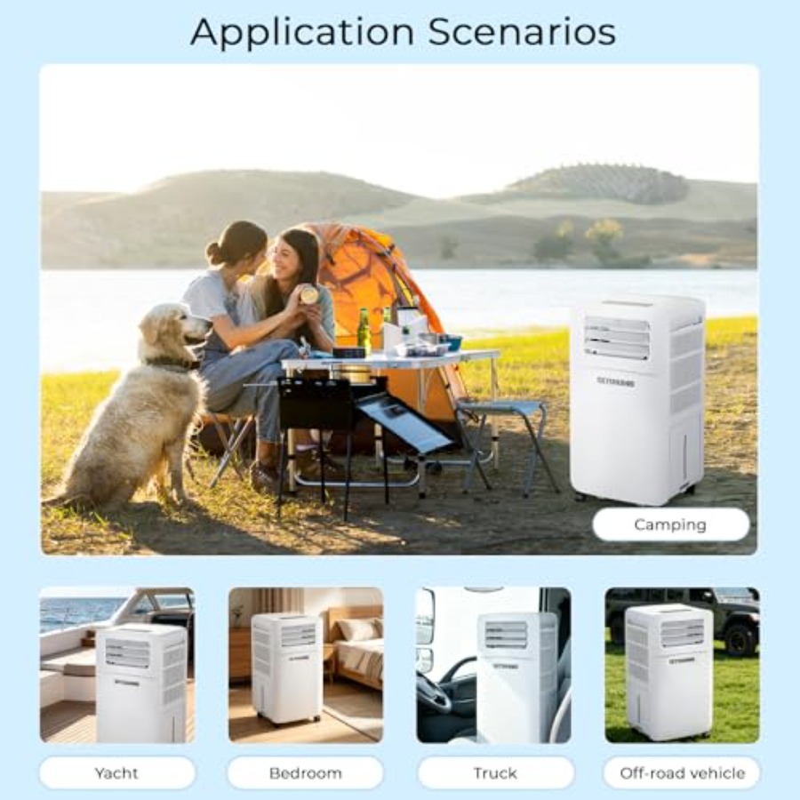 Portable Air Conditioner for C - Outdoor Camping Air Conditioner avaliação e preço