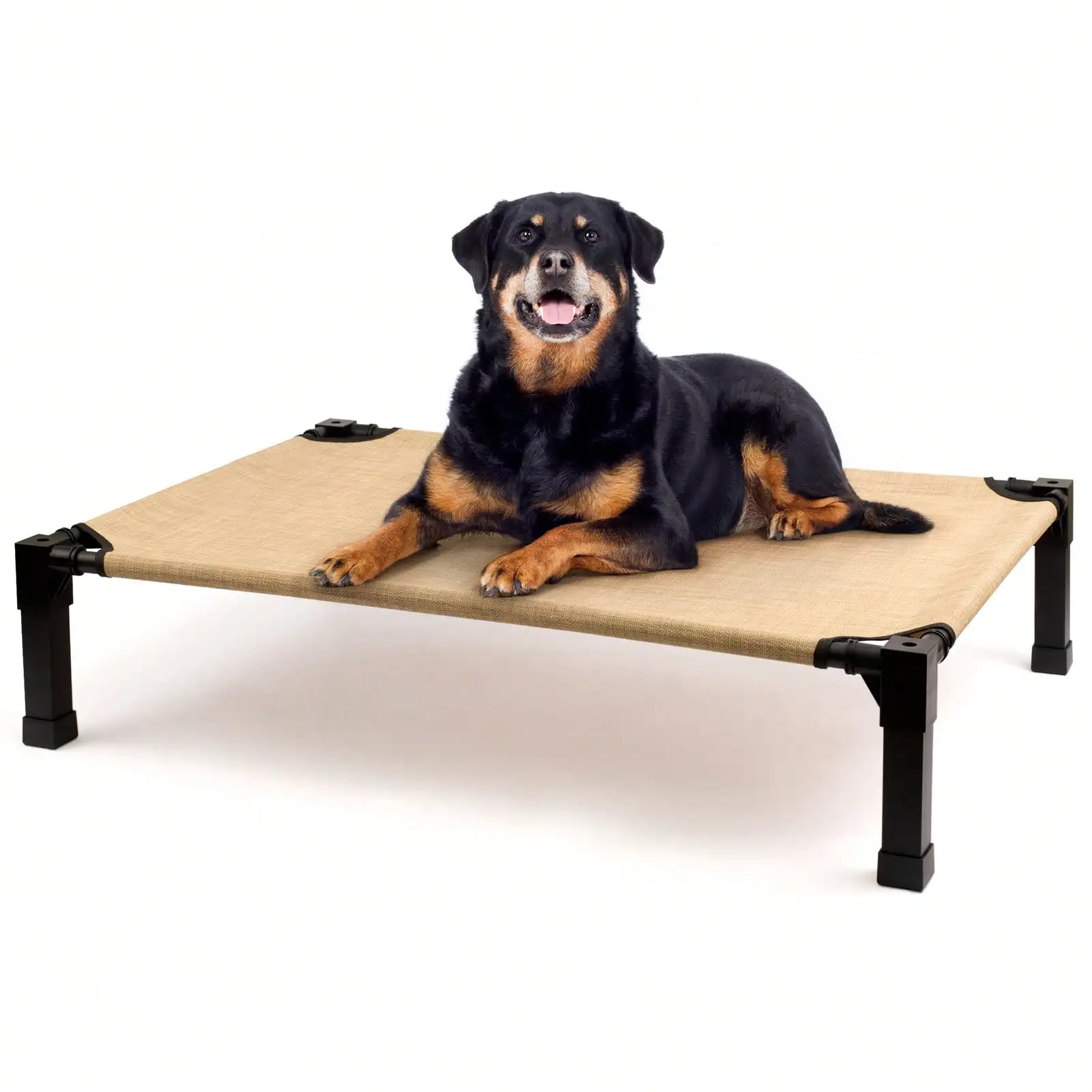 Upgraded Elevated Dog Bed- Por - Outdoor Camping Dog Bed avaliação e preço